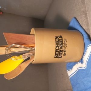 Vintage Ceramic Utensil Holder - Pearsons 1810